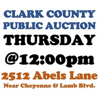 WELCOME TO OUR Thurs. @12pm ONLINE PUBLIC AUCTION