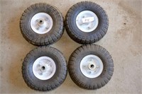 Set of 4 Small Tires