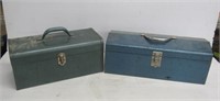 2 Metal Tool Boxes