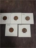 Lot of Wheat Pennies