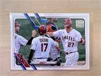 Shohei Ohtani Mike Trout 2021 Topps