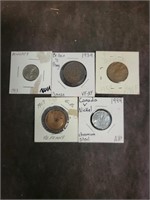 Lot of Foreign Coins