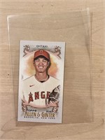 Shohei Ohtani Allen & Ginter Mini