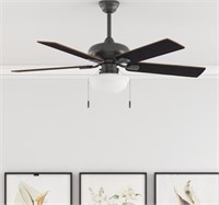 Harbor Breeze 52" LED Indoor Ceiling Fan $121