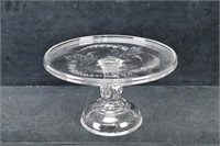 Scarce Early American Pressed Glass Cakestand