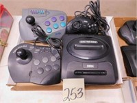 Sega Genesis w/ (4) Controllers (No Cords)