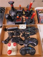 (11) Assorted Sega Genesis Controllers