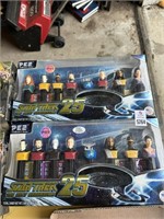 2 Star Trek 25 Pez Sets