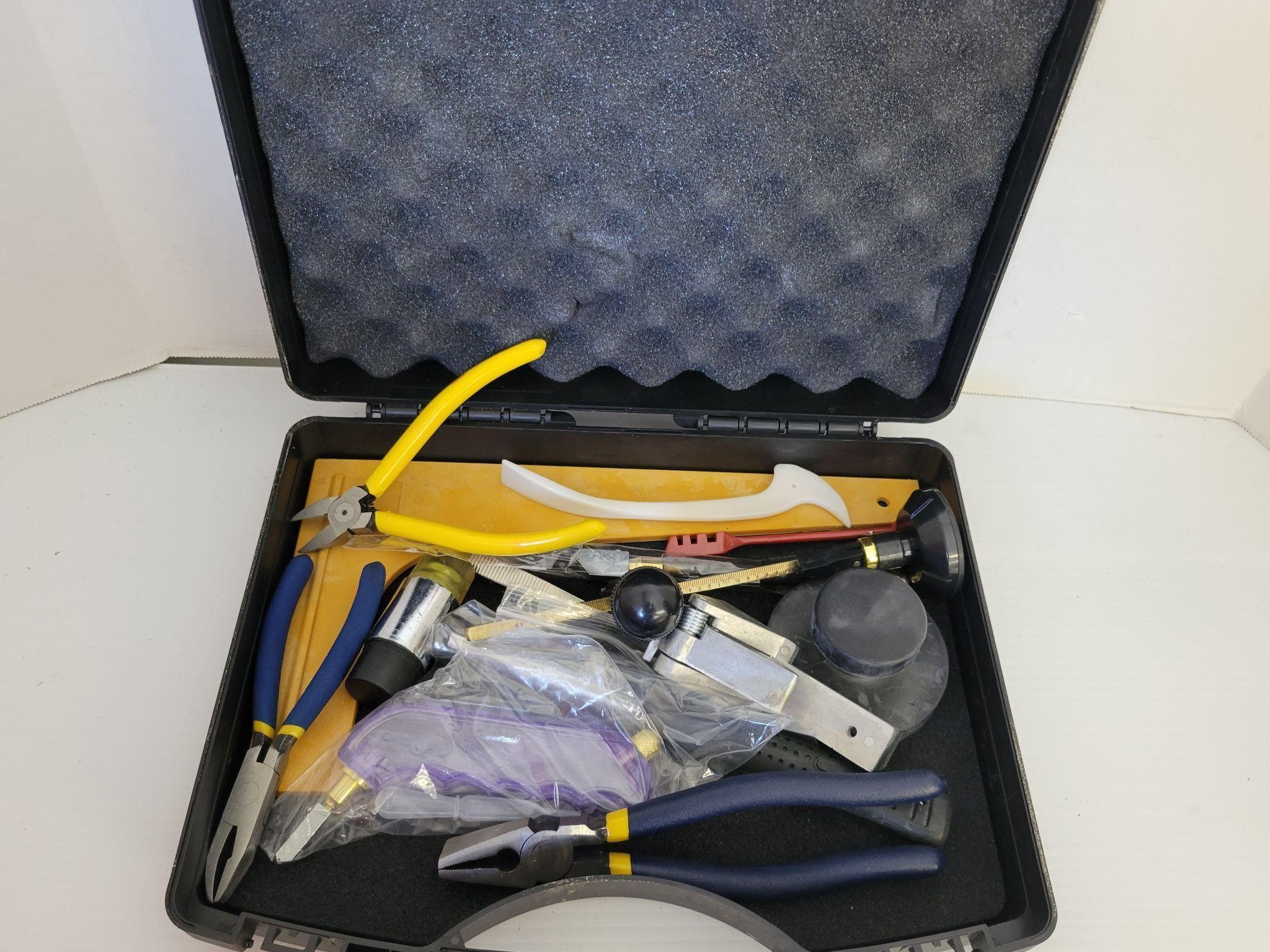 Case full of tools