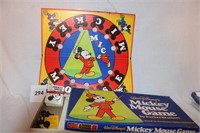 1976 WALT DISNEY MICKEY MOUSE BOARD GAME