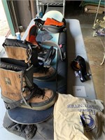 Airwalk Snowboard & Sz 12 Boots / Oakley Goggles