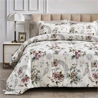 6 Pieces Bed in a Bag Twin Comforter Set with Shee