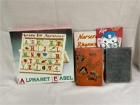 Vintage Children’s books and learning tools