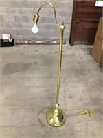 Gold Toned Floor Lamp