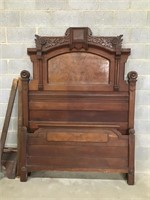 Old Decorative Wood Bedframe Full?