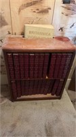 Britannica Encyclopedia Book Shelf with Vol 1