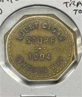 (Y) Lucky Cigar Store Laporte Indiana 15 cent