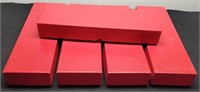(5) New Double Row Coin Boxes For 250