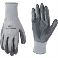 Nitrile Work Gloves  5-Pair Pack  Large (Wells...