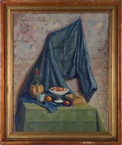 VINCENZO LORIA STILL LIFE OIL PAINTING AFTER