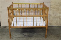 Vintage Port-A-Crib & Mattress