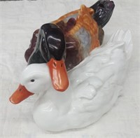 Fine Herend hand painted porcelain ducks