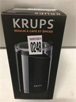 KRUPS COFFEE AND SPICE GRINDER