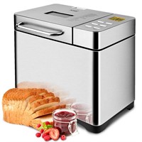 WF650  KBS Bread Maker Machine, 2LB Stainless, 013