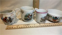 Decorative Cups with Children Scenes,Buster Brown