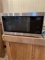 LG Microwave and Stand