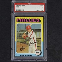 Bob Boone 1975 Topps #351 PSA 7 Baseball Card, sha