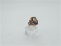 10K Yellow Gold School Ring 9.5 grams