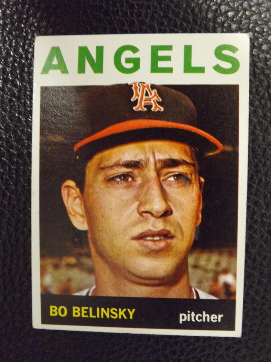 1964 TOPPS #315 BO BELINSKY ANGELS VINTAGE