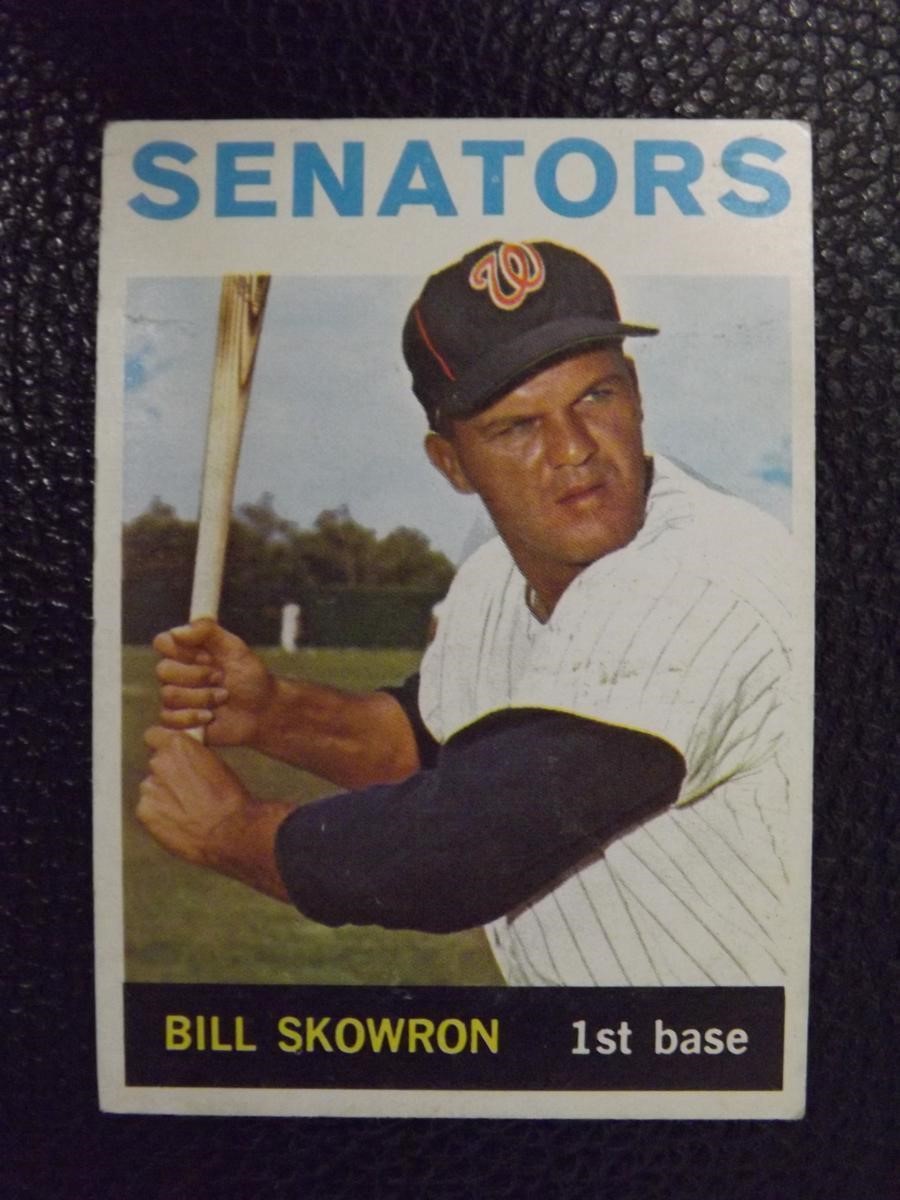 1964 TOPPS #445 BILL SKOWRON SENATORS