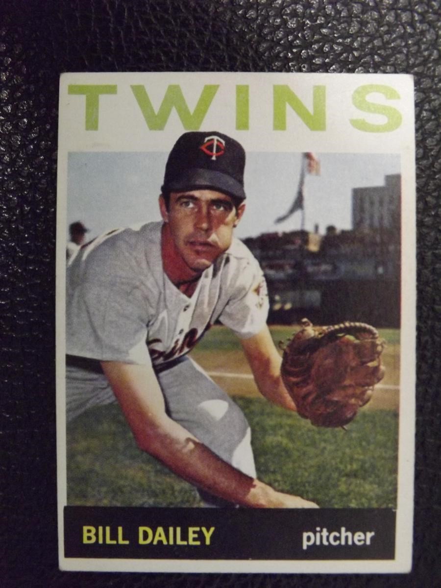 1964 TOPPS #156 BILL DAILEY MINNESOTA TWINS