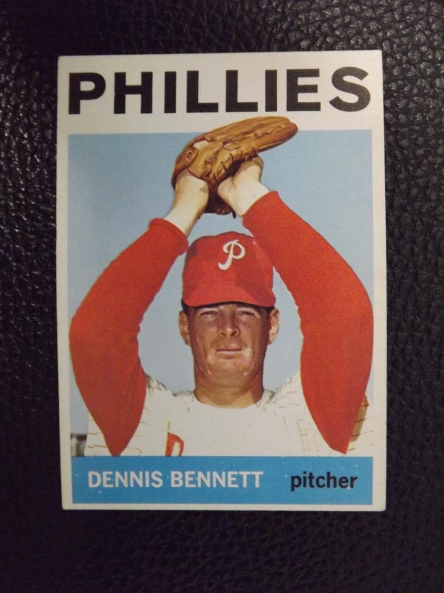 1964 TOPPS #396 DENNIS BENNETT PHILLIES