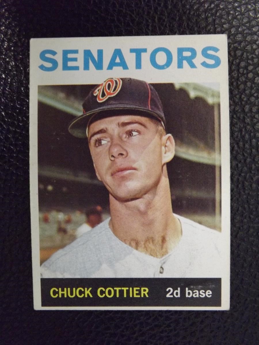 1964 TOPPS #397 CHUCK COTTIER SENATORS