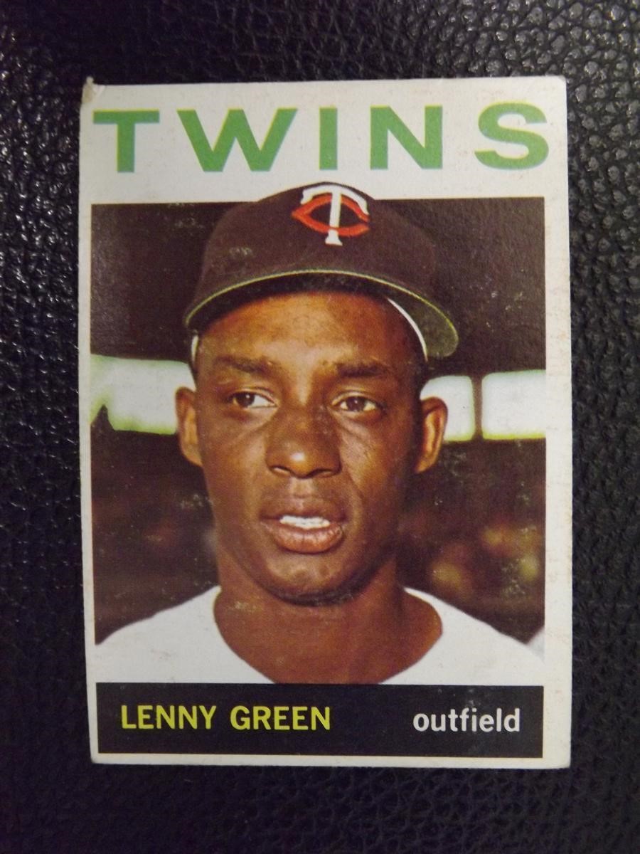 1964 TOPPS #386 LENNY GREEN MINNESOTA TWINS