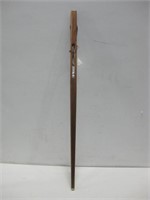 37" Drexler Handcrafted Teak Wood Walking Cane