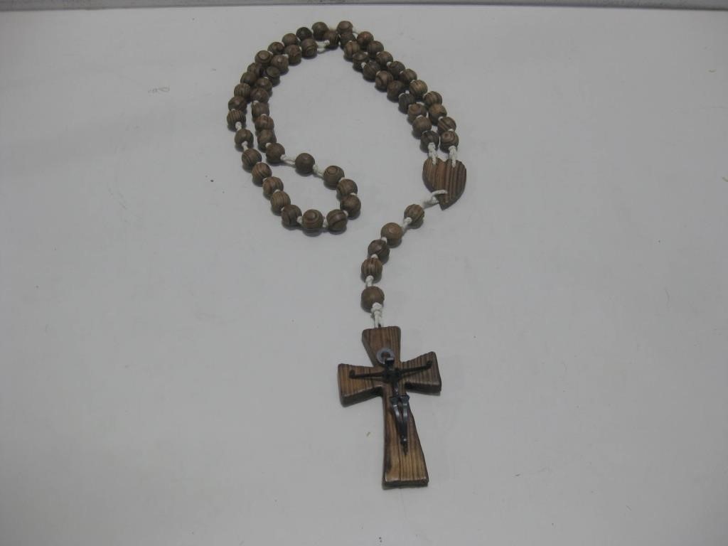 42" Wood Rosary