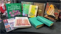 Gardening and misc books