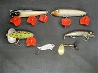 Hedden, Jitterbug, & Rooster Tail Fishing Lures