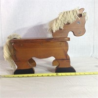 Wooden childs Pony stool
