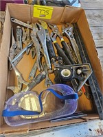 CRESCENT WRENCHES, CHANNEL LOCK PLIERS, VISE GRIP