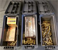 Group of ammo including 308 Winchester, 270 WSM,