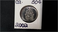 2002 50 Cent Jubilee Coin