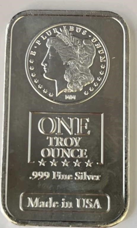 1 Troy Oz.999 Fine Silver