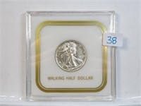 1945 P Walking Liberty Half Dollar 90% Silver