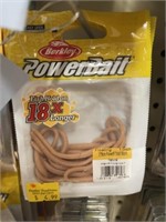 2 PACKS OF POWERBAIT TROUT WORMS