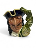 Royal Daulton small capt hook Toby mug